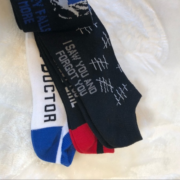 NWT Dr. Who Socks - 5 pair pack - Picture 3 of 7